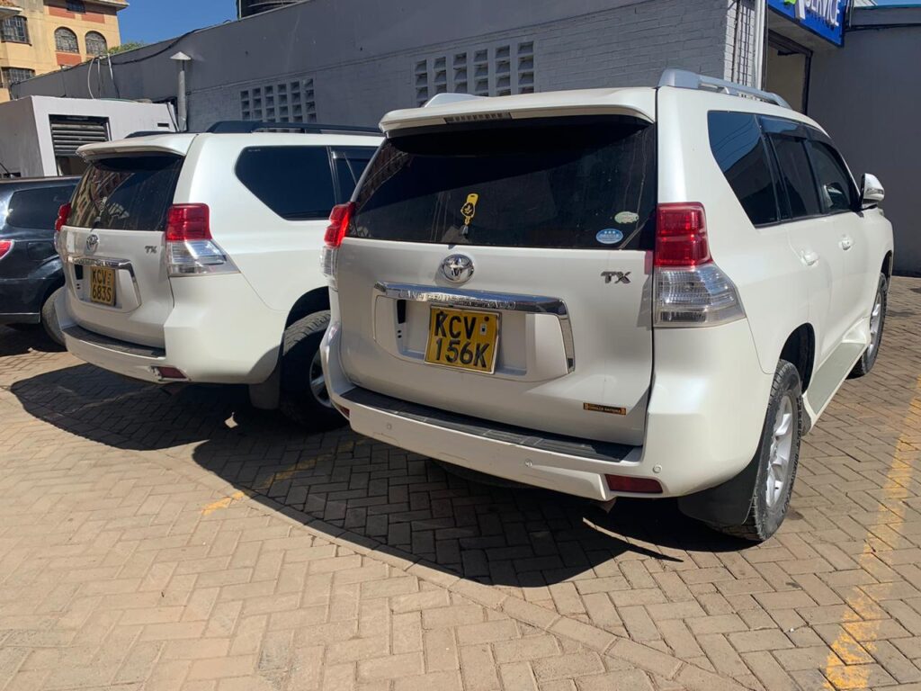 Three Clean White Tx Prado